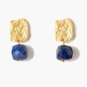 Pendiente Gong Lapislázuli